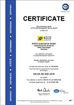 DIN ISO 9001:2015